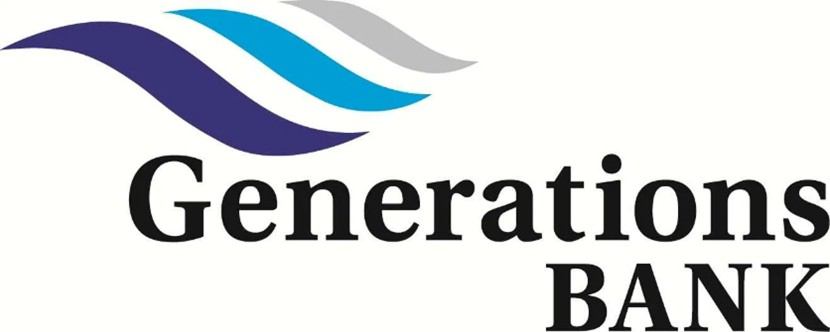 Partial logo with blue, gray, and purple swooshes above black text.