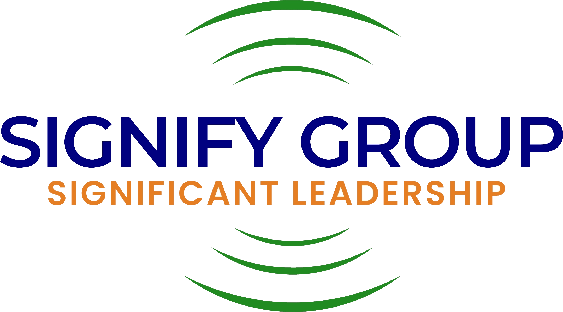 Logo featuring the text 'Unify Group Significant Leaders' with green and orange design elements.